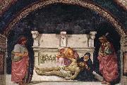 Luca Signorelli Lamentation over the Dead Christ with Sts Parenzo and Faustino Spain oil painting artist